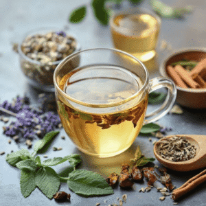 Detox Herbal Tea Mix India – Multi-Herb Blend for Belly Fat Loss, Detox and Relaxation 