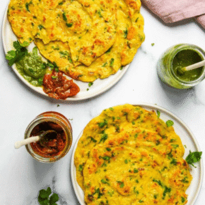 Protein-rich Moong Dal Chilla – Healthy Low Calorie Indian Dinner Recipe for Weight Loss 