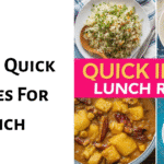 Indian Quick Recipes for Lunch